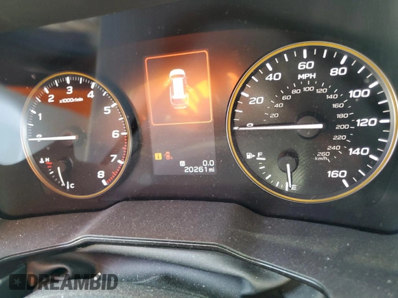 2022 Subaru Outback Wilderness with VIN 4S4BTGUDXN3199145, listed as a Copart auction lot 49834305 with 20,261 mi miles and Salvage title. Bid and sale history available at DreamBid. Image 9.