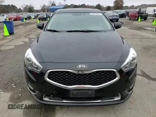 2014 Kia Cadenza Premium with VIN KNALN4D70E5125066, listed as a Copart auction lot 84671834 with 110,216 mi miles and Salvage Title. Bid and sale history available at carsss.com. Image 11.