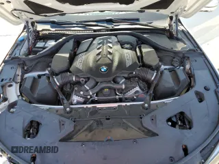 2019 BMW 8 Series M850i xDrive with VIN WBABC4C56KBJ35745, listed as a Copart auction lot 47300595 with 25,996 mi miles and Salvage Title. Bid and sale history available at carsss.com. Image 11.