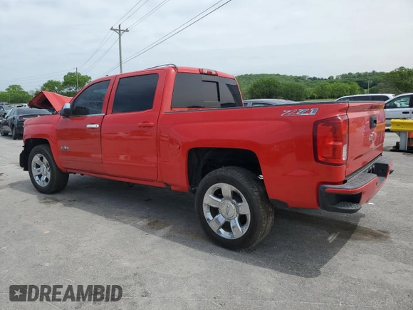2017 Chevrolet Silverado 1500 LT with VIN 3GCUKREC5HG346149, listed as a Copart auction lot 52847415 with 105,635 mi miles and Salvage Title. Bid and sale history available at DreamBid. Image 2.