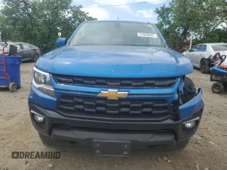 2021 Chevrolet Colorado 4WD LT with VIN 1GCGTCEN0M1298786, listed as a Copart auction lot 57600825 with 38,337 mi miles and Salvage title. Bid and sale history available at DreamBid. Image 5.