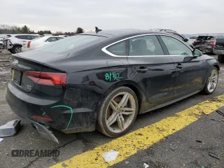 2018 Audi A5 Sportback Premium Plus with VIN WAUENCF53JA060424, listed as a Copart auction lot 40566934 with 60,963 mi miles. Bid and sale history available at carsss.com. Image 3.