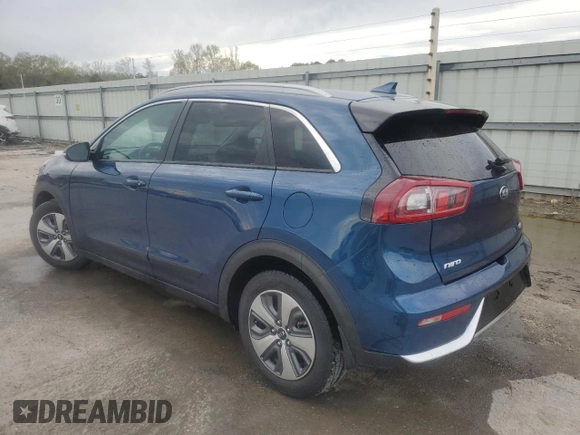 2019 Kia Niro EX with VIN KNDCC3LC8K5303822, listed as a Copart auction lot 50344715 with 25,574 mi miles and Salvage Title. Bid and sale history available at carsss.com. Image 2.