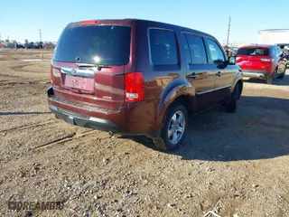 2014 Honda Pilot EX-L with VIN 5FNYF4H59EB045570, listed as a IAAI auction lot 41331032 with 154,676 mi miles. Bid and sale history available at carsss.com. Image 4.