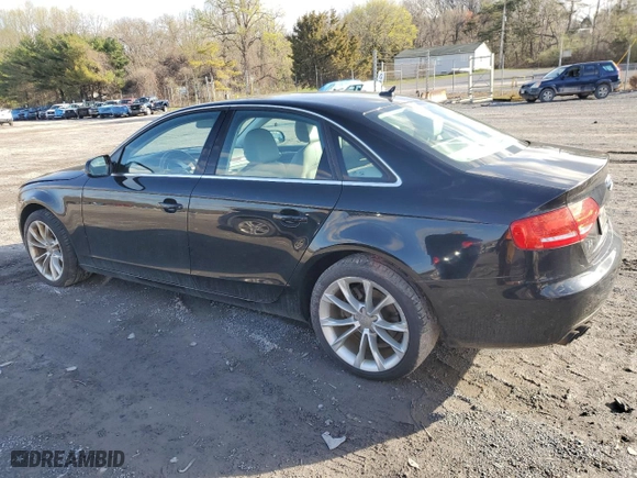 2012 Audi A4 2.0T Premium with VIN WAUBFAFL5CN021333, listed as a Copart auction lot 52369115 with 128,930 mi miles and Clean Title. Bid and sale history available at carsss.com. Image 2.