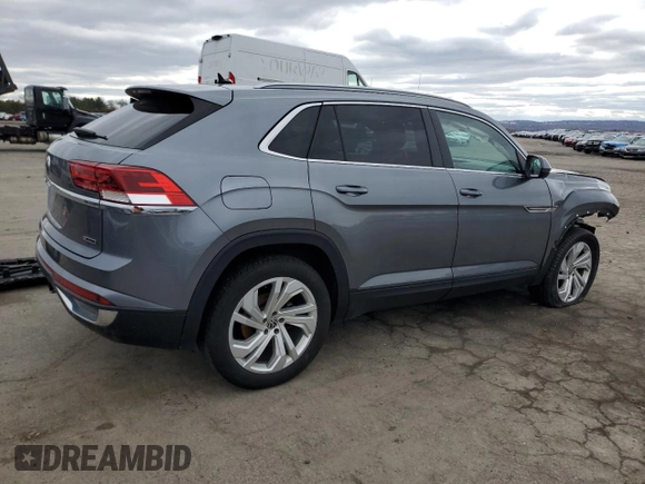 2020 Volkswagen Atlas SEL with VIN 1V2ME2CA6LC231134, listed as a Copart auction lot 48260785 with 63,057 mi miles and Salvage title. Bid and sale history available at DreamBid. Image 3.