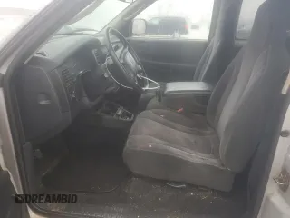 2001 Dodge Dakota with VIN 1B7GL22XX1S313638, listed as a Copart auction lot 43059385 with 114,298 mi miles and Salvage Title. Bid and sale history available at DreamBid. Image 7.