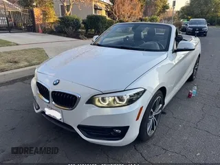 2018 BMW 2 Series 230i xDrive with VIN WBA2K1C55JVB64560, listed as a IAAI auction lot 41616166 with 69,414 mi miles. Bid and sale history available at carsss.com. Image 2.