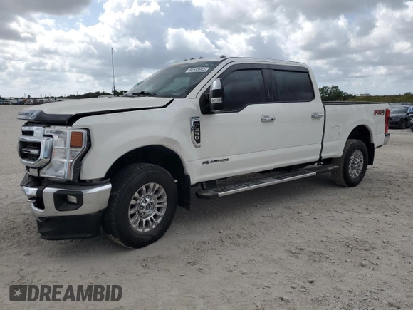 2022 Ford F-350 XL with VIN 1FT8W3BT7NEE11027, listed as a Copart auction lot 54505945 with 77,997 mi miles and Salvage title. Bid and sale history available at DreamBid. Image 1.