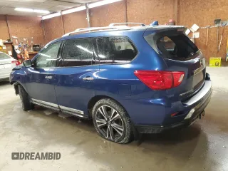2020 Nissan Pathfinder Platinum with VIN 5N1DR2DM0LC576363, listed as a Copart auction lot 56352345 with 175,995 mi miles and Salvage title. Bid and sale history available at DreamBid. Image 2.