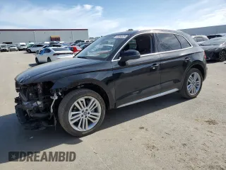 2018 Audi Q5 Premium Plus with VIN WA1BNAFY4J2230296, listed as a Copart auction lot 52996535 with 57,977 mi miles and Salvage Title. Bid and sale history available at carsss.com. Image 1.