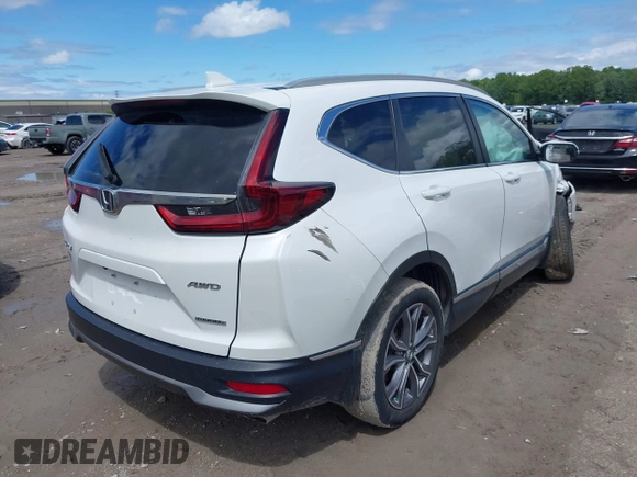 2020 Honda CR-V Touring z VIN 2HKRW2H97LH676151, wystawiony jako IAAI lot #42340956 z przebiegiem 32 492 mil mil oraz . Historia ofert i sprzedaży dostępna na DreamBid. Obrazek 4.