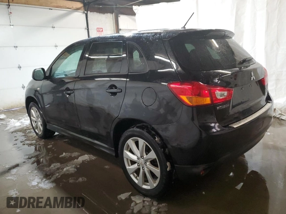 2015 Mitsubishi Outlander Sport 2.4 ES with VIN 4A4AR3AW3FE047168, listed as a Copart auction lot 44028145 with 130,222 mi miles and Salvage Title. Bid and sale history available at carsss.com. Image 2.