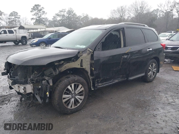 2018 Nissan Pathfinder SV with VIN 5N1DR2MN7JC652781, listed as a IAAI auction lot 41743833 with 68,469 mi miles. Bid and sale history available at carsss.com. Image 18.