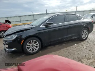 2015 Chrysler 200 Limited with VIN 1C3CCCAB7FN697835, listed as a Copart auction lot 46066835 with 141,085 mi miles and Non repairable. Bid and sale history available at DreamBid. Image 1.