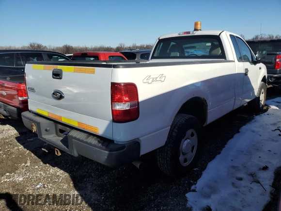 2008 Ford F-150 XL with VIN 1FTRF14W18KE32929, listed as a Copart auction lot 79615204 with 339,324 mi miles and Clean Title. Bid and sale history available at carsss.com. Image 3.