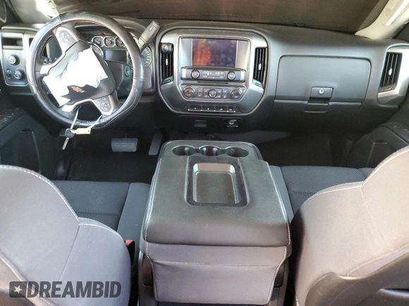 2015 Chevrolet Silverado 1500 LT with VIN 3GCUKREC7FG466810, listed as a Copart auction lot 55700145 with Not Provided miles and Salvage Title. Bid and sale history available at DreamBid. Image 8.