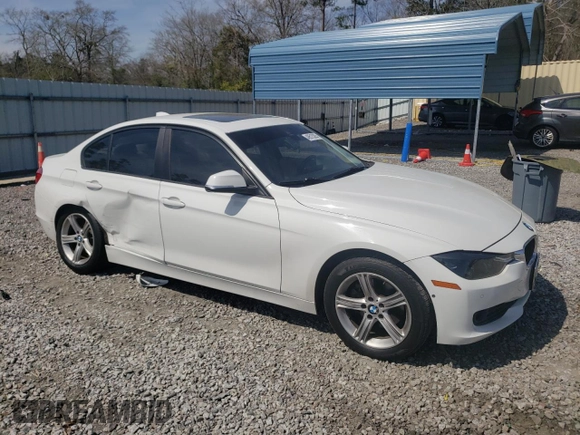 2015 BMW 3 Series 328i with VIN WBA3A5C5XFF610506, listed as a Copart auction lot 48515385 with 121,554 mi miles and Salvage Title. Bid and sale history available at carsss.com. Image 4.