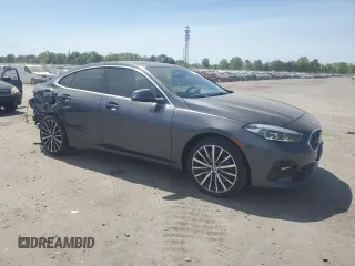 2021 BMW 2 Series 228i xDrive with VIN WBA73AK06M7G33379, listed as a Copart auction lot 53975125 with 32,571 mi miles and Salvage Title. Bid and sale history available at DreamBid. Image 4.