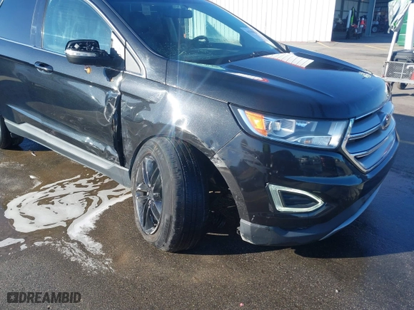 2015 Ford Edge SEL with VIN 2FMTK4J86FBC24301, listed as a IAAI auction lot 41758820 with 94,915 mi miles. Bid and sale history available at carsss.com. Image 6.