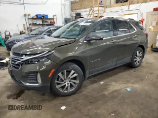 2023 Chevrolet Equinox Premier z VIN 3GNAXXEG8PL181058, wystawiony jako Copart lot #86890324 z przebiegiem 46 857 mil mil oraz Szkoda całkowita • Salvage title. Historia ofert i sprzedaży dostępna na DreamBid. Obrazek 1.