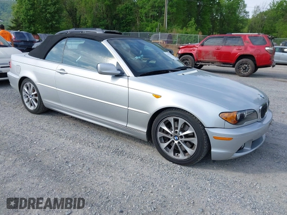 2004 BMW 3 Series 330Ci with VIN WBABW534X4PL47090, listed as a IAAI auction lot 42137316 with 179,323 mi miles. Bid and sale history available at carsss.com. Image 1.