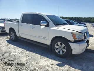2006 Nissan Titan XE with VIN 1N6BA07A46N519520, listed as a Copart auction lot 57784305 with 164,328 mi miles and Salvage title. Bid and sale history available at DreamBid. Image 4.