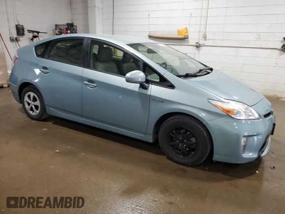 2013 Toyota Prius One with VIN JTDKN3DU6D5683565, listed as a Copart auction lot 51215175 with 129,042 mi miles and Clean Title. Bid and sale history available at DreamBid. Image 4.