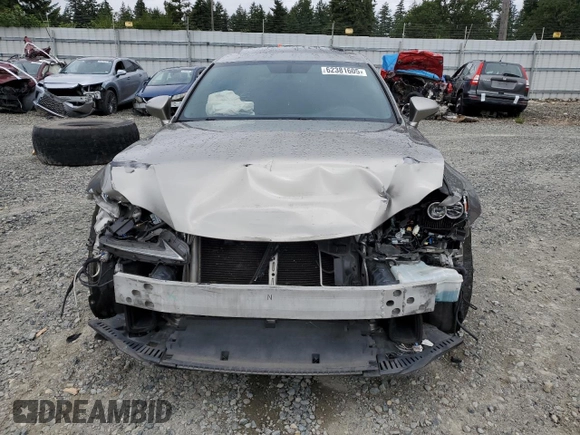 2015 Lexus IS 250 with VIN JTHCF1D24F5022185, listed as a Copart auction lot 62381605 with 92,080 mi miles and Salvage title. Bid and sale history available at DreamBid. Image 5.