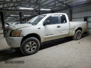 2008 Nissan Titan SE with VIN 1N6BA06A08N322185, listed as a Copart auction lot 83219094 with 133,368 mi miles and Salvage Title. Bid and sale history available at carsss.com. Image 1.