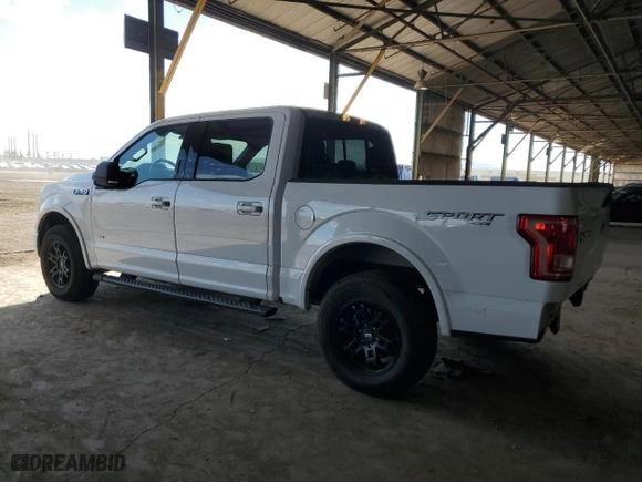 2016 Ford F-150 XLT with VIN 1FTEW1EP2GKE47833, listed as a Copart auction lot 52779915 with 117,210 mi miles and Salvage Title. Bid and sale history available at carsss.com. Image 2.