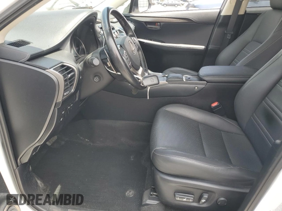 2018 Lexus NX 300h with VIN JTJBJRBZ1J2079901, listed as a Copart auction lot 58600355 with 53,233 mi miles and Salvage title. Bid and sale history available at DreamBid. Image 7.