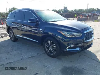 2016 Infiniti QX60 with VIN 5N1AL0MN4GC514410, listed as a IAAI auction lot 41918705 with 102,747 mi miles. Bid and sale history available at carsss.com. Image 1.