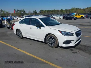 2018 Subaru Legacy with VIN 4S3BNAB64J3018289, listed as a IAAI auction lot 41899614 with 142,555 mi miles. Bid and sale history available at carsss.com. Image 1.