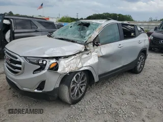 2020 GMC Terrain SLT z VIN 3GKALPEX5LL238450, wystawiony jako Copart lot #54667485 z przebiegiem 25 839 mil mil oraz Szkoda całkowita • Salvage title. Historia ofert i sprzedaży dostępna na DreamBid. Obrazek 1.