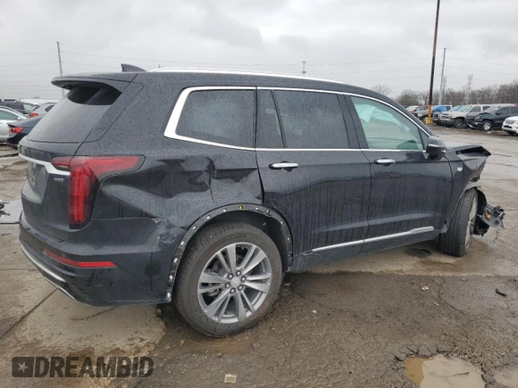 2024 Cadillac XT6 AWD Premium Luxury with VIN 1GYKPDRS8RZ747042, listed as a Copart auction lot 81598994 with 10,194 mi miles and Clean Title. Bid and sale history available at DreamBid. Image 3.