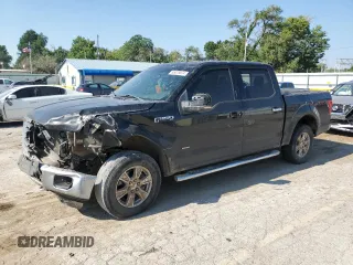 2015 Ford F-150 XLT with VIN 1FTEW1EG9FFA54385, listed as a Copart auction lot 65479074 with 0 mi miles and Salvage Title. Bid and sale history available at carsss.com. Image 1.