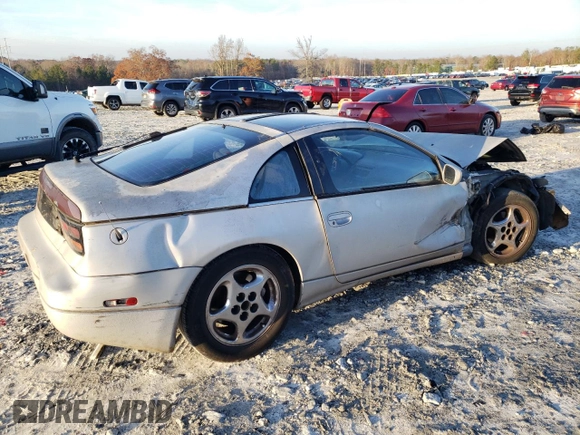 1990 Nissan 300ZX z VIN JN1RZ24A9LX000511, wystawiony jako Copart lot #85093674 z przebiegiem 282 399 mil mil oraz Szkody całkowita. Historia ofert i sprzedaży dostępna na DreamBid. Obrazek 3.