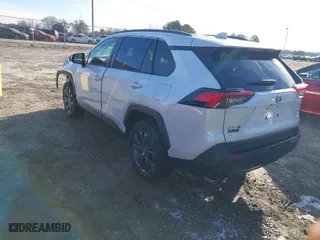 2024 Toyota RAV4 Hybrid XLE Premium with VIN JTMB6RFV3RJ045018, listed as a IAAI auction lot 41610974 with 13,765 mi miles. Bid and sale history available at carsss.com. Image 3.