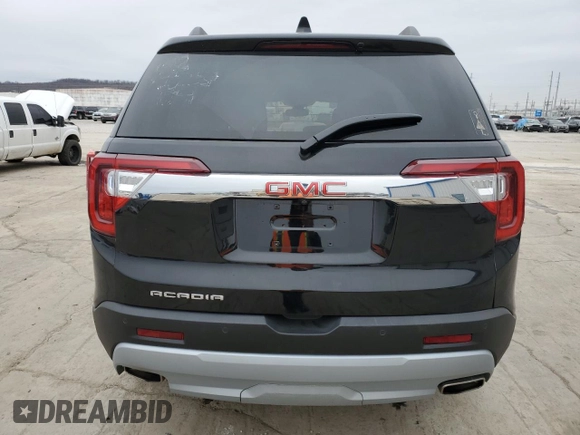 2023 GMC Acadia SLT with VIN 1GKKNML45PZ135436, listed as a Copart auction lot 44863365 with 34,187 mi miles and Salvage Title. Bid and sale history available at DreamBid. Image 6.