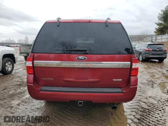 2016 Ford Expedition Max Limited with VIN 1FMJK2AT3GEF33066, listed as a Copart auction lot 47556775 with 156,293 mi miles and Clean title. Bid and sale history available at DreamBid. Image 6.
