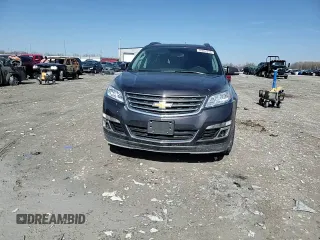 2017 Chevrolet Traverse LT with VIN 1GNKRGKD5HJ185795, listed as a Copart auction lot 50082545 with 96,981 mi miles and Salvage Title. Bid and sale history available at DreamBid. Image 12.