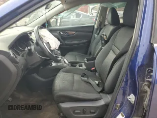 2017 Nissan Rogue SV with VIN 5N1AT2MTXHC744920, listed as a Copart auction lot 43873515 with 157,681 mi miles and Salvage Title. Bid and sale history available at carsss.com. Image 7.
