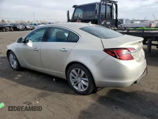 2014 Buick Regal Premium I with VIN 2G4GN5EX3E9247881, listed as a Copart auction lot 85593984 with 121,848 mi miles and Salvage Title. Bid and sale history available at DreamBid. Image 2.