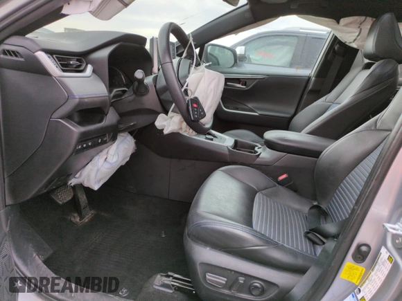 2021 Toyota RAV4 Hybrid XSE with VIN 4T3E6RFV1MU047714, listed as a Copart auction lot 53342535 with 91,868 mi miles and Salvage title. Bid and sale history available at DreamBid. Image 7.