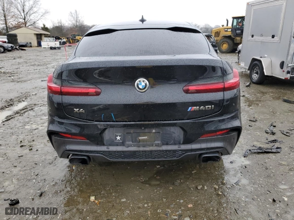 2019 BMW X4 M40i with VIN 5UXUJ5C58KLJ64373, listed as a Copart auction lot 70607142 with 0 mi miles. Bid and sale history available at carsss.com. Image 6.