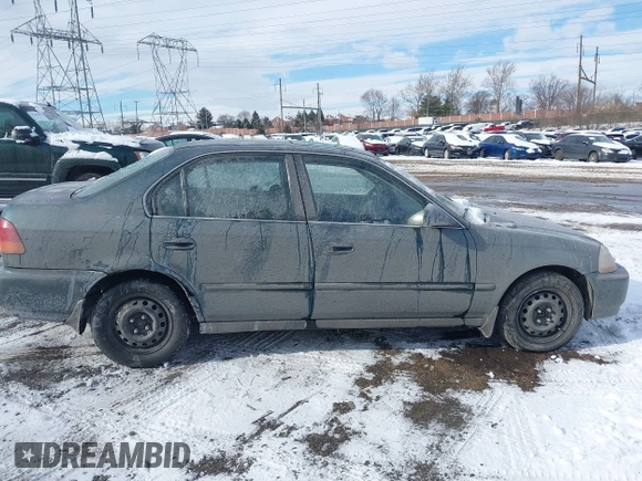 1998 Honda Civic EX with VIN 2HGEJ8647WH603464, listed as a IAAI auction lot 41376762 with 174,990 mi miles. Bid and sale history available at carsss.com. Image 13.