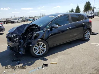 2017 Kia Forte LX with VIN KNAFK5A81H5698815, listed as a Copart auction lot 70346154 with 96,945 mi miles and Salvage Title. Bid and sale history available at carsss.com. Image 1.