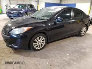 2012 Mazda 3 i Grand Touring with VIN JM1BL1W82C1542914, listed as a Copart auction lot 80790833 with 138,058 mi miles and Salvage Title. Bid and sale history available at DreamBid. Image 1.