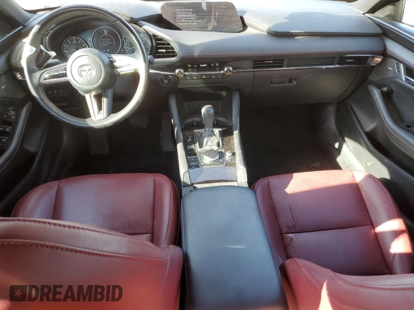 2023 Mazda 3 S Carbon Edition with VIN JM1BPBLM3P1610459, listed as a Copart auction lot 46772615 with 29,024 mi miles and Salvage title. Bid and sale history available at DreamBid. Image 8.
